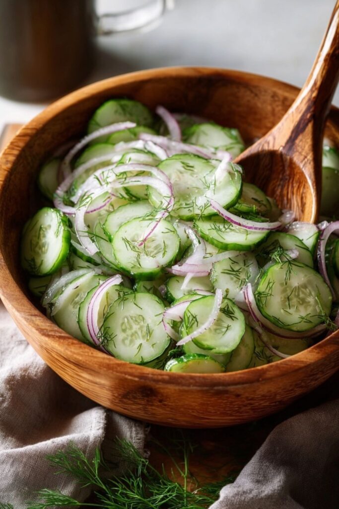 Low FODMAP Cucumber Salad