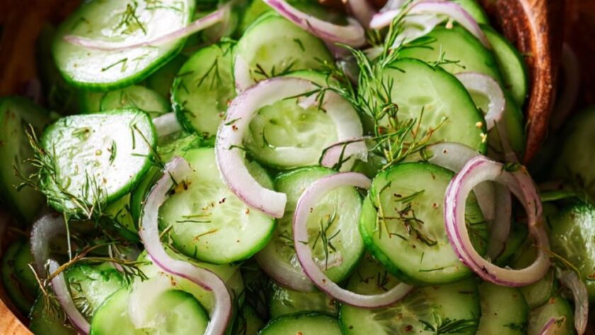 Low FODMAP Cucumber Salad