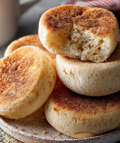 Low FODMAP English Muffins