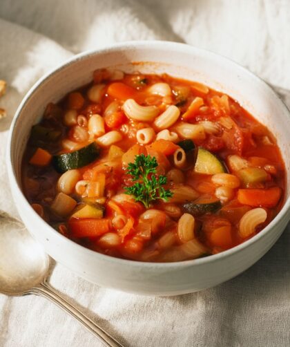 Low FODMAP Minestrone Soup