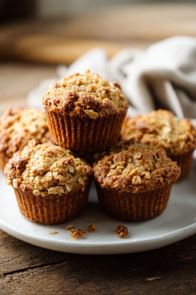 Low FODMAP Oatmeal Muffins