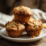 Low FODMAP Oatmeal Muffins