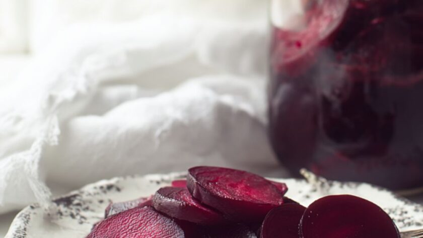 Low FODMAP Pickled Beets