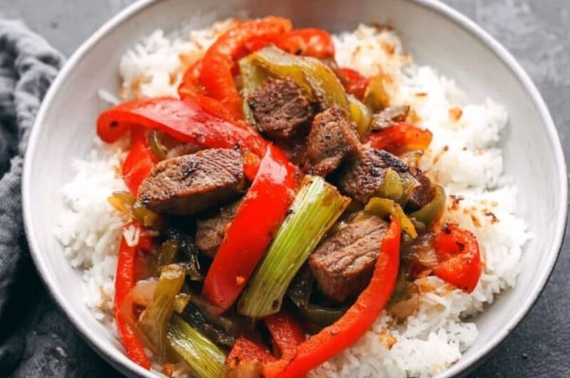 Low FODMAP Steak Fajitas
