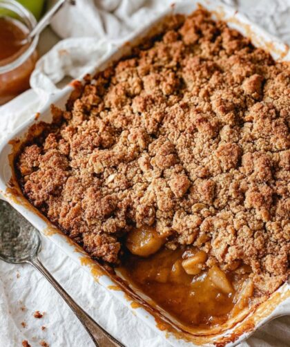 Low Histamine Apple Crumble