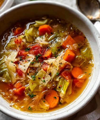 Low Histamine Cabbage Soup