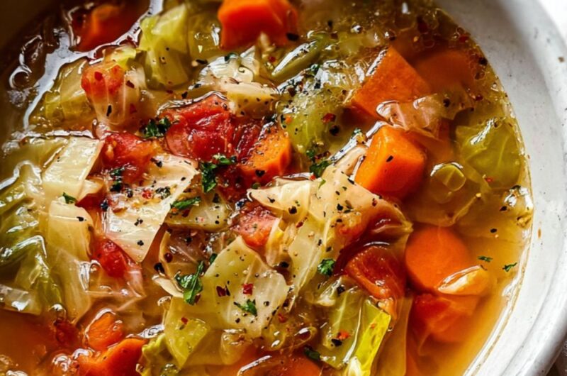 Low Histamine Cabbage Soup