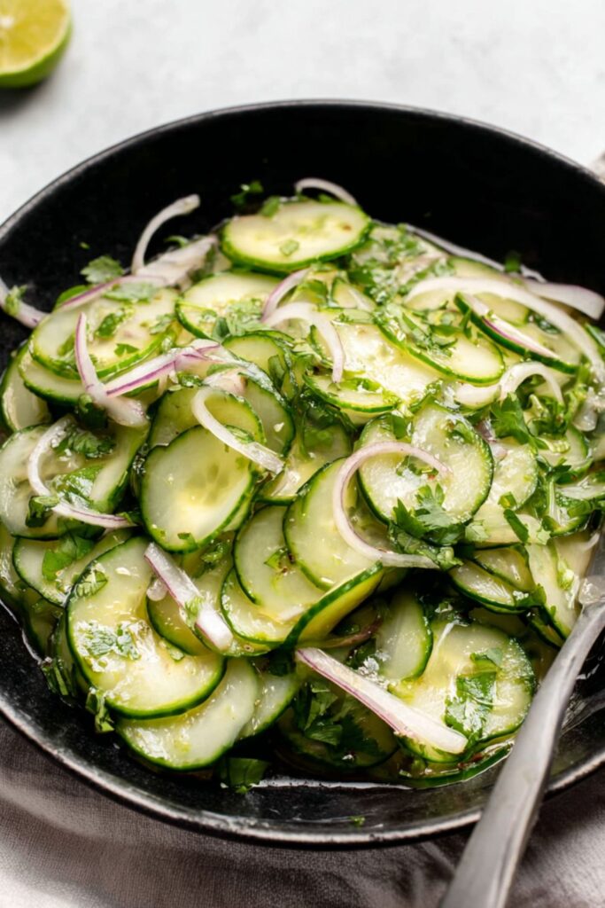 Low Histamine Cucumber Salad