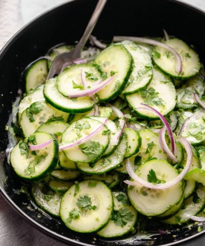 Low Histamine Cucumber Salad