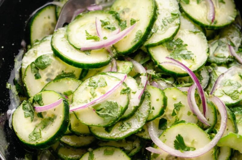 Low Histamine Cucumber Salad