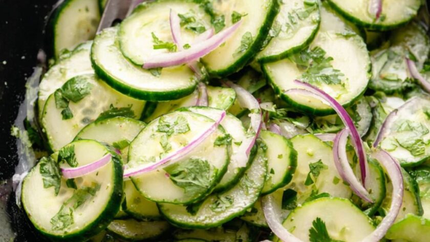 Low Histamine Cucumber Salad