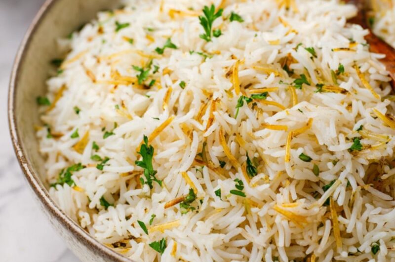 Low Histamine Herb Rice Pilaf