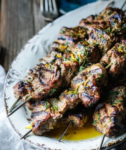Low Histamine Lamb Kebabs