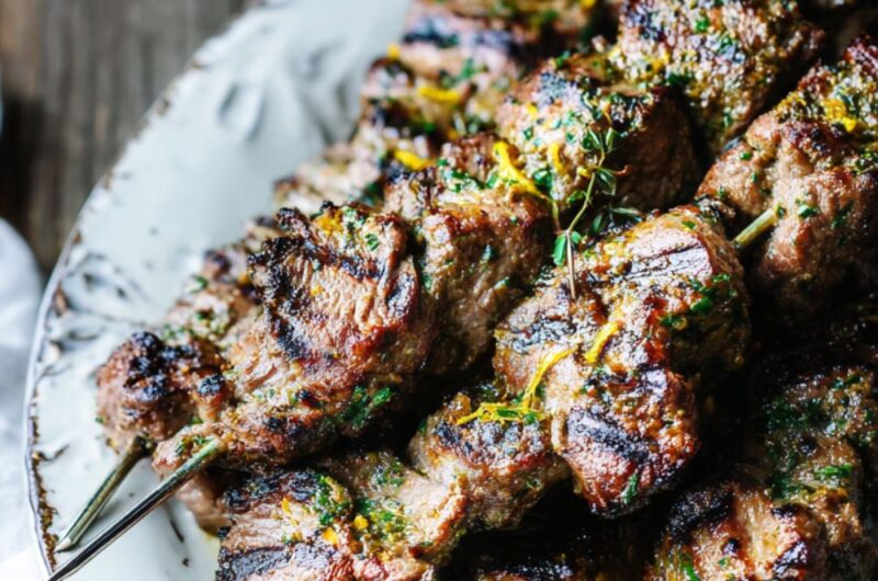 Low Histamine Lamb Kebabs