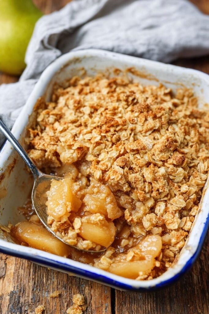 Low Histamine Pear Crisp