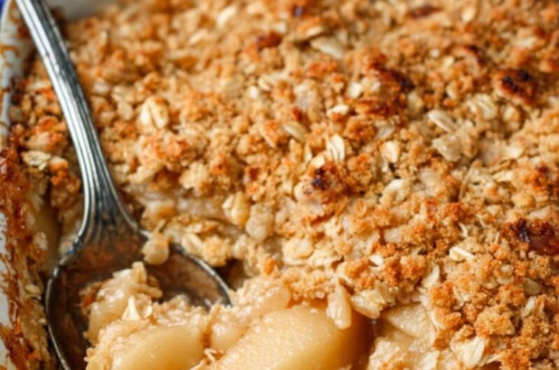 Low Histamine Pear Crisp