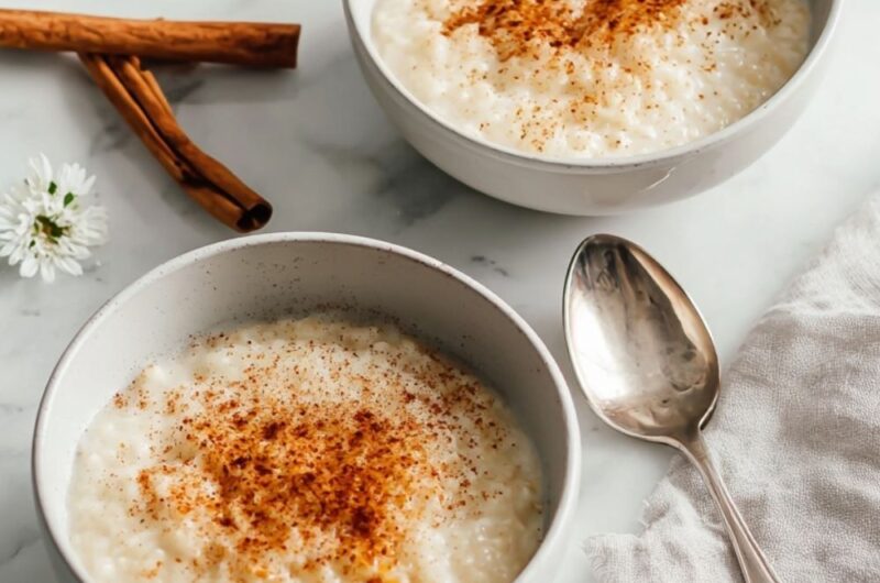 Low Histamine Rice Pudding