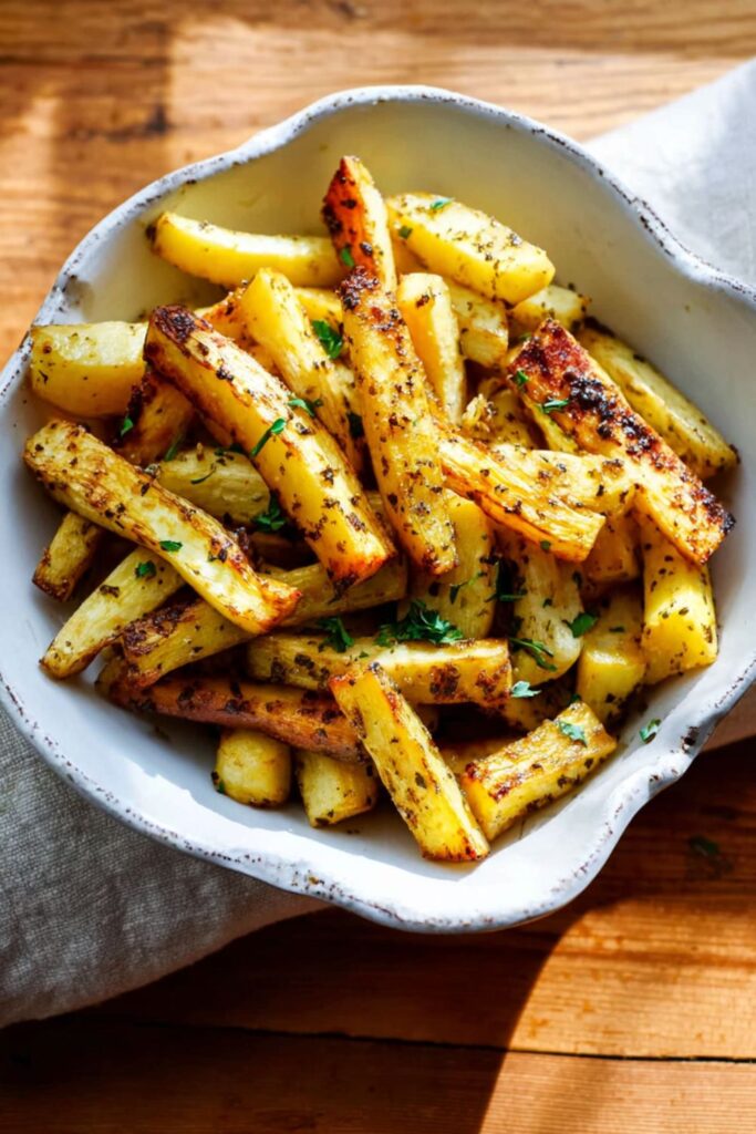 Low Histamine Roasted Parsnips