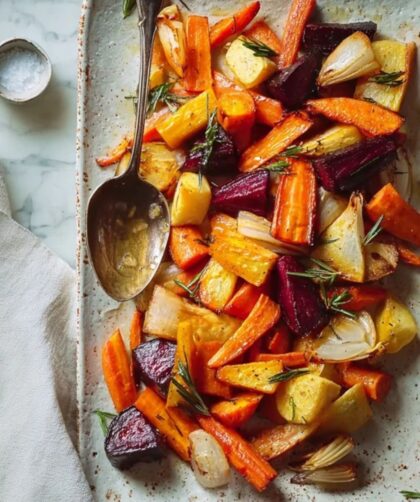 Low Histamine Roasted Root Vegetables