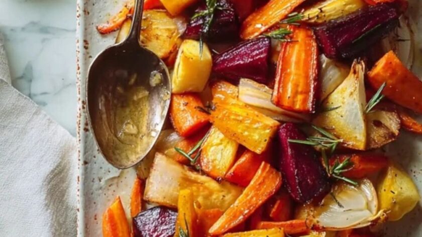 Low Histamine Roasted Root Vegetables