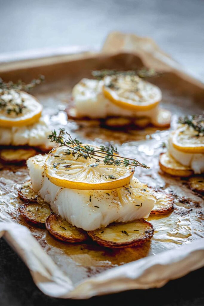 Low Histamine Sheet Pan Cod And Potatoes