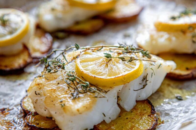 Low Histamine Sheet Pan Cod And Potatoes