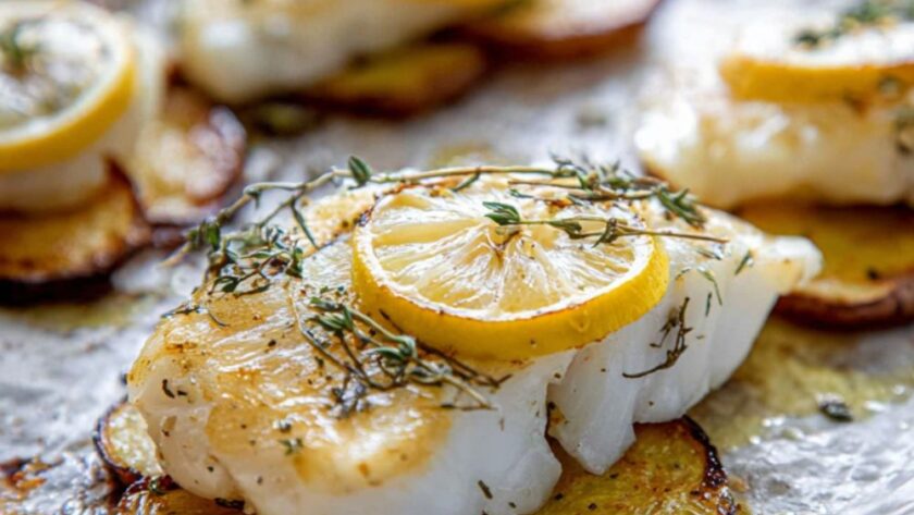 Low Histamine Sheet Pan Cod And Potatoes