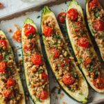 Low Histamine Stuffed Zucchini Boats