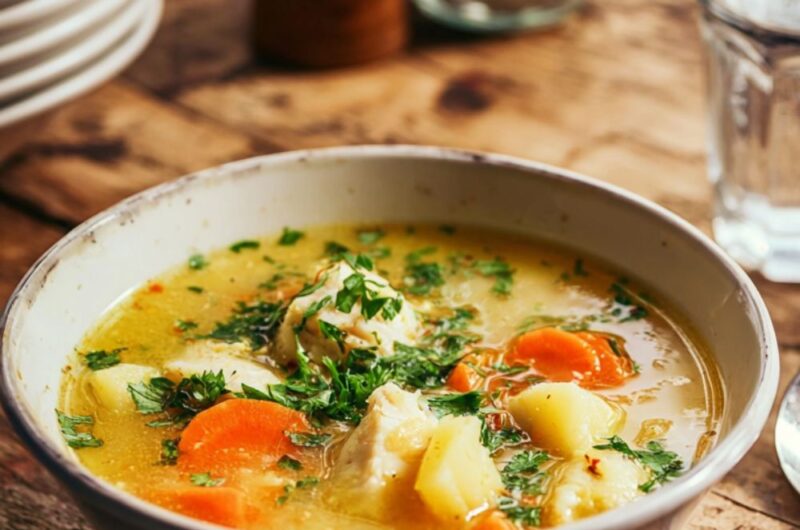 Low Histamine White Fish Stew
