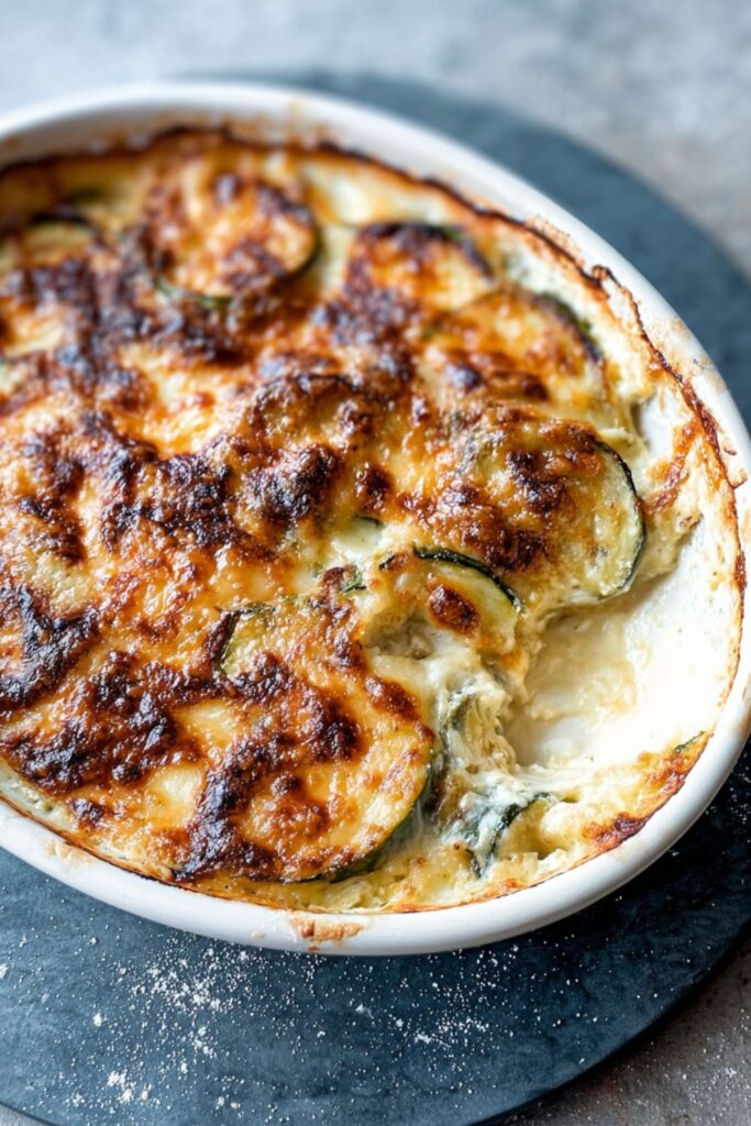 Low Histamine Zucchini Gratin