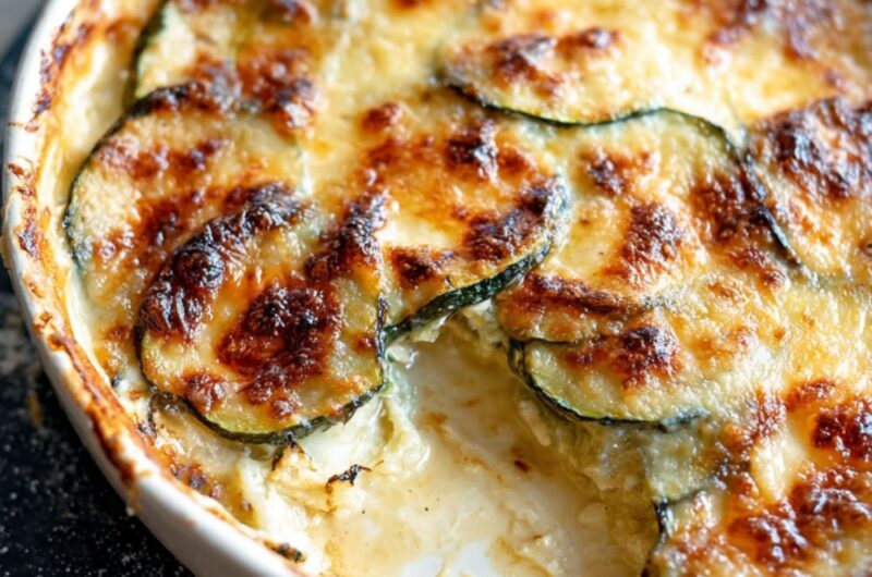 Low Histamine Zucchini Gratin