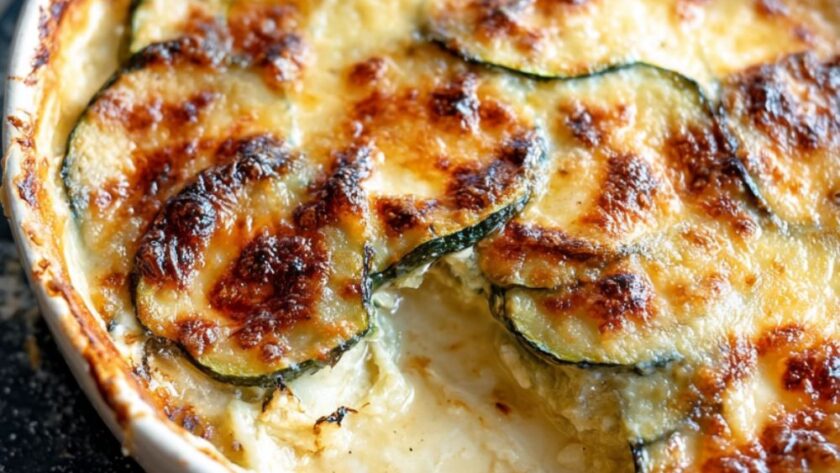 Low Histamine Zucchini Gratin