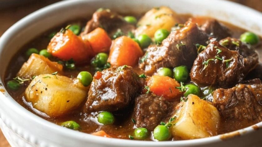 Low Residue Beef Stew