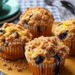 Low Residue Blueberry Muffins