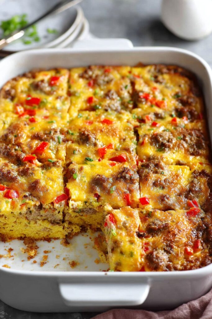 Low Residue Breakfast Casserole