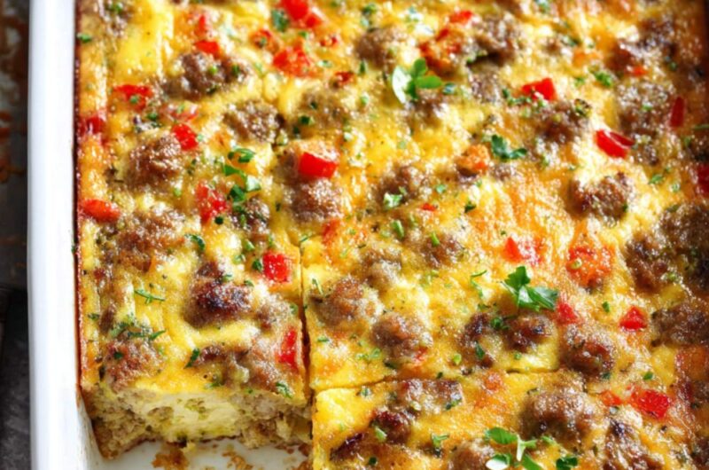 Low Residue Breakfast Casserole