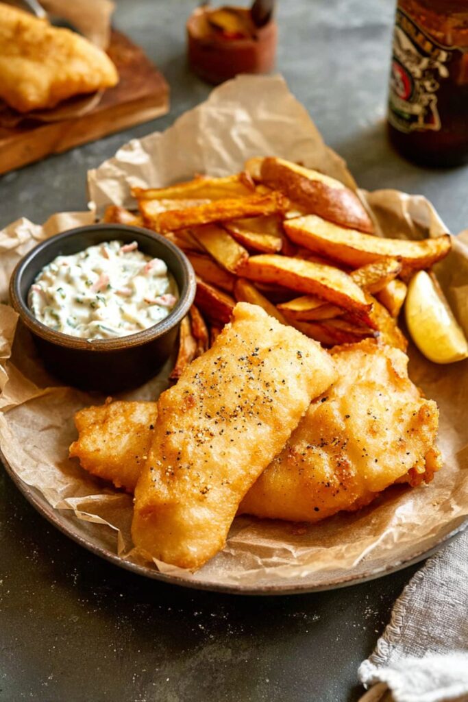 Low Residue Fish And Chips
