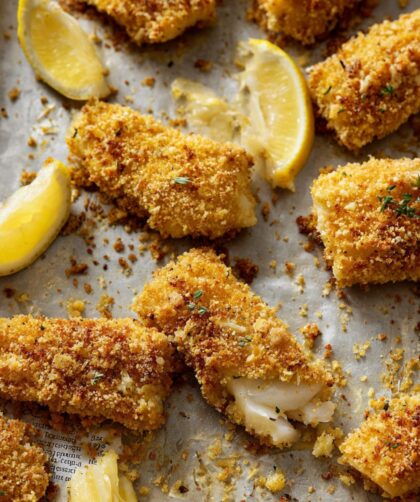 Low Residue Fish Fingers