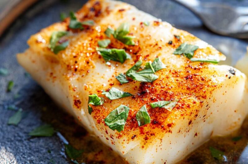 Low Acid Baked Cod