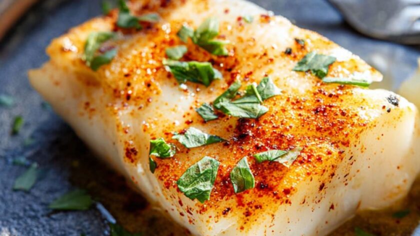 Low Acid Baked Cod