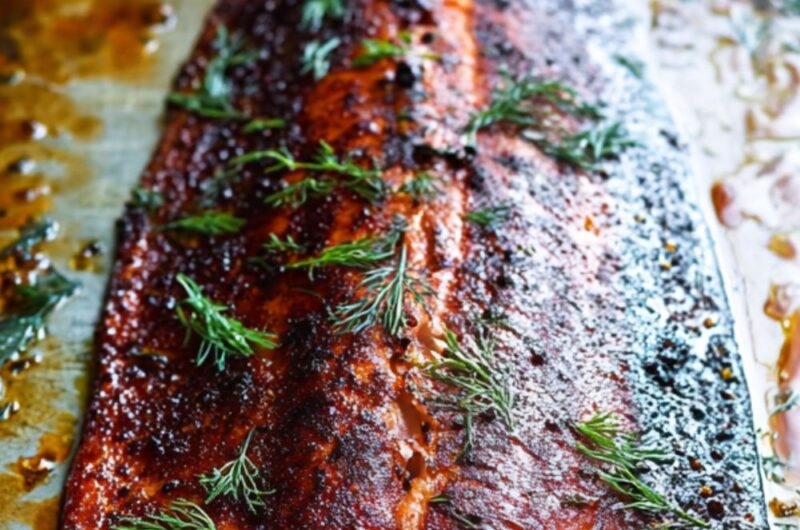 Low Acid Baked Salmon