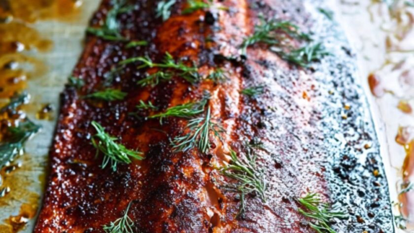 Low Acid Baked Salmon