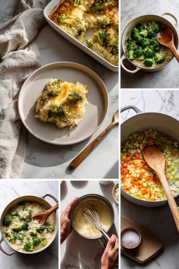 Low Acid Broccoli Rice Casserole