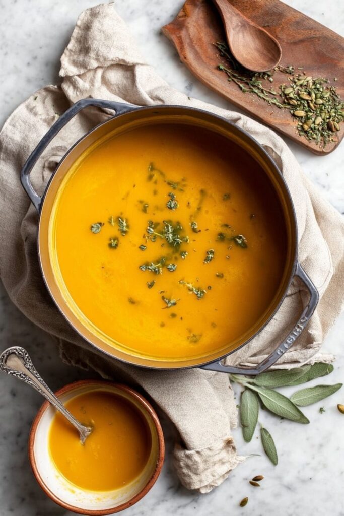 Low Acid Butternut Squash Soup