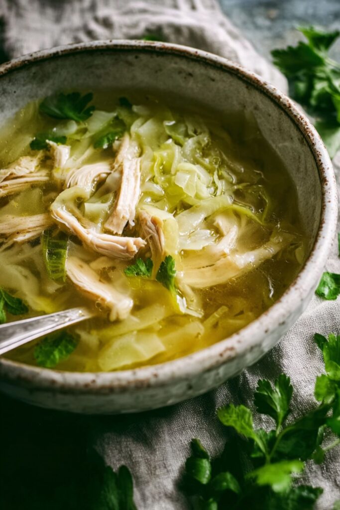 Low Acid Cabbage Soup (Detox Style)