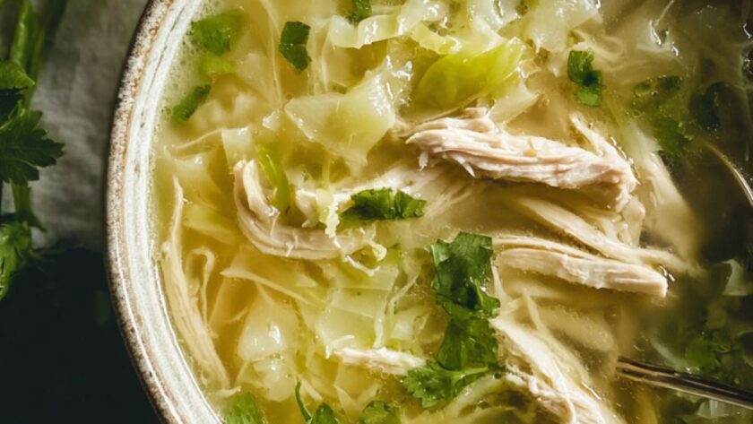 Low Acid Cabbage Soup (Detox Style)