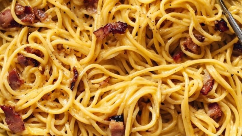 Low Acid Carbonara