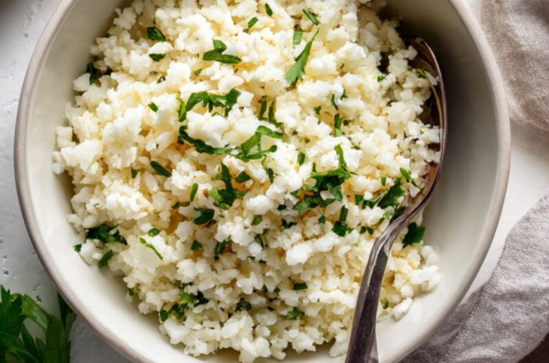 Low Acid Cauliflower Rice