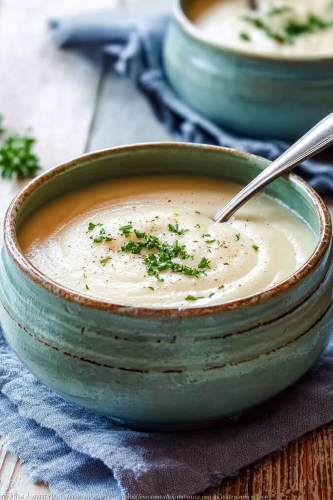 Low Acid Cauliflower Soup