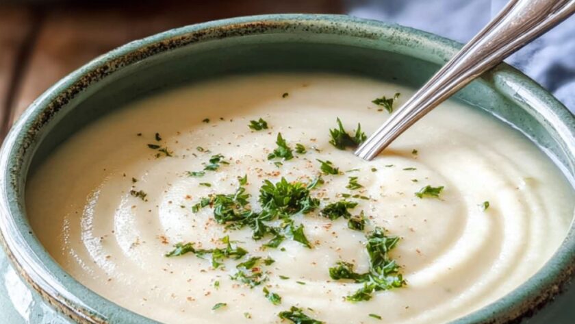 Low Acid Cauliflower Soup